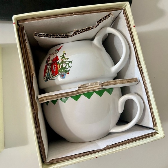 Santa Tea For One Festive Teapot NEW IN BOX - Picture 6 of 8